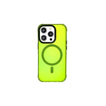 Capa iPhone 13/ 14 Mikalen Fluor - Verde