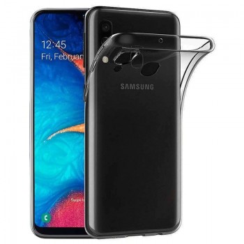Capa Samsung Galaxy A20 Silicone - Transparente