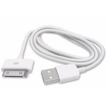 Cabo de dados USB 30 pinos 1M - Branco